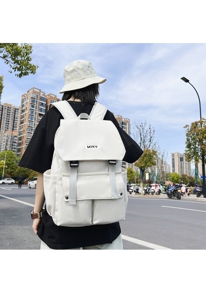 Lise Üniversite Öğrencisi Moda Okul Çantası Erkekler Için Büyük Kapasiteli Bilgisayar Sırt Çantası Çevirin (Yurt Dışından)