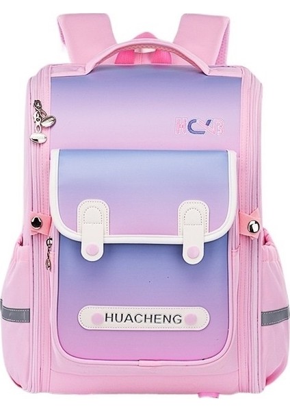 Büyük Kapasiteli Üç Boyutlu Çocuk Sırt Çantası, Su Geçirmez Bel Koruma Okul Çantası, 1 ~ 3 ~ 6. Sınıflardaki Ilkokul Öğrencileri Için (Yurt Dışından)