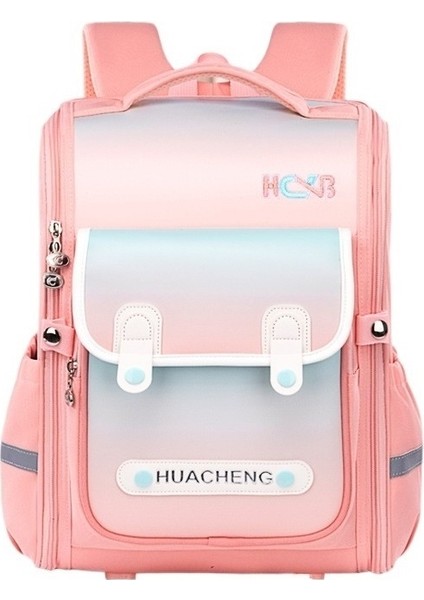 Büyük Kapasiteli Üç Boyutlu Çocuk Sırt Çantası, Su Geçirmez Bel Koruma Okul Çantası, 1 ~ 3 ~ 6. Sınıflardaki Ilkokul Öğrencileri Için (Yurt Dışından)