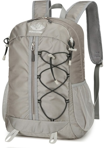 Açık Sırt Çantası Oxford Kumaş Dağcılık Bisiklet Sırt Çantası Ultra Hafif Çok Fonksiyonlu Rahat Katlanabilir Sırt Çantası Büyük Kapasiteli (Yurt Dışından)