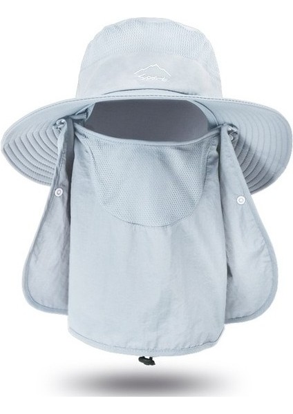 Dış Mekan Çabuk Kuruyan Güneş Koruyucu Nefes Alabilen Güneş Şapkası Yeşil (Yurt Dışından)