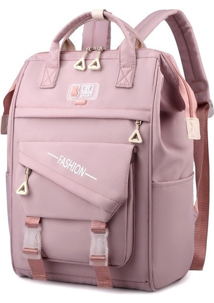 Anne Çantası Açık Hava Rahat Sırt Çantası Basit Büyük Kapasiteli Öğrenci Sırt Çantası (Yurt Dışından)