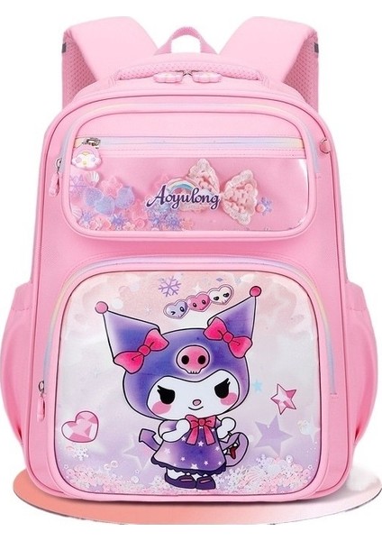 Ilkokul Öğrencilerinin 1-6. Sınıflar Için Okul Çantaları Kuromiliu Jinsha Kızları Ultra Hafif, Ağırlığı Azaltan Fiyonklu Sırt Çantası Sırt Çantası (Yurt Dışından)