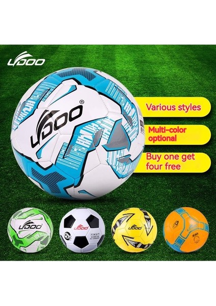 Çocuk Dünya Kupası Futbol Kalın Tip No. 5 Futbol Okulu Pu Makine Dikişli Eğitim Futbolu (Yurt Dışından) modelleri