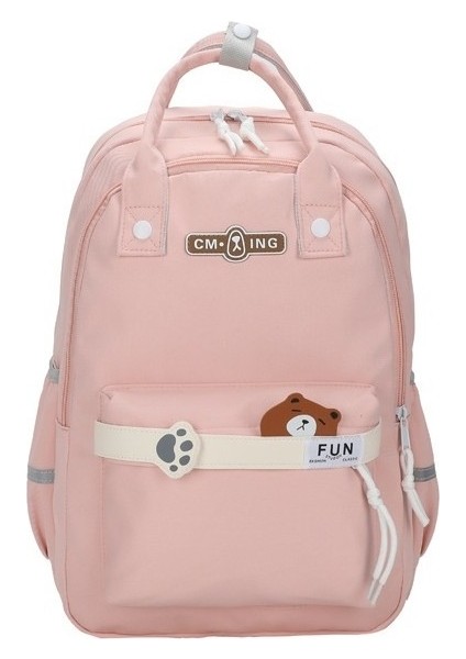 Büyük Kapasiteli Okul Çantası Lise Kadın Üniversite Öğrencisi Lise Öğrencisi Sırt Çantası Rahat Sırt Çantası (Yurt Dışından)