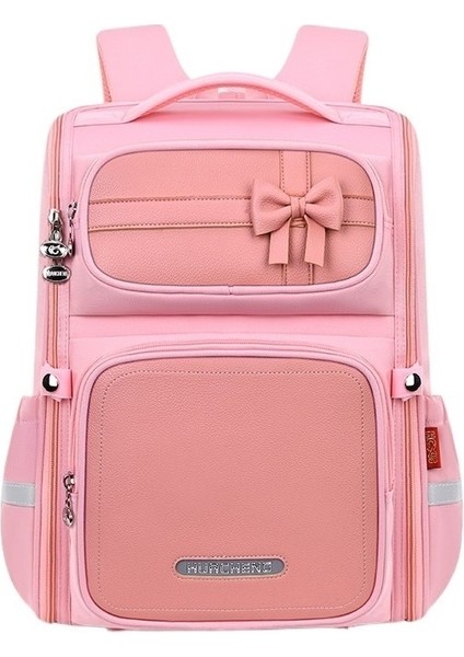 1-6. Sınıf Kızlar Için Kız Okul Çantaları, Hafif Çocuk Omurga Koruyucusu, Büyük Kapasiteli, Nefes Alabilir ve Yük Azaltıcı (Yurt Dışından)