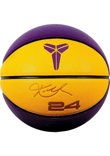 Basketbol Topu Kobe Bryant Black Mamba Sınırlı Sayıda Hatıra Modeli No. 6 Ilk ve Orta Okul Oyunu Basketbolu Iç ve Dış Mekan Basketbolu (Yurt Dışından)
