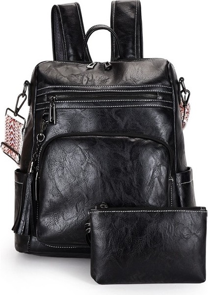 Sırt Çantası Hafif Kızlar Retro Sırt Çantası Büyük Kapasiteli Kadın Sırt Çantası (Yurt Dışından)