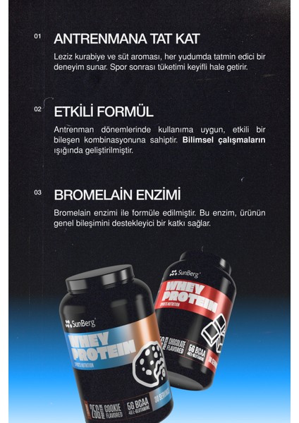 Whey Protein Kurabiye 1050 G - 30 Servis indirimleri