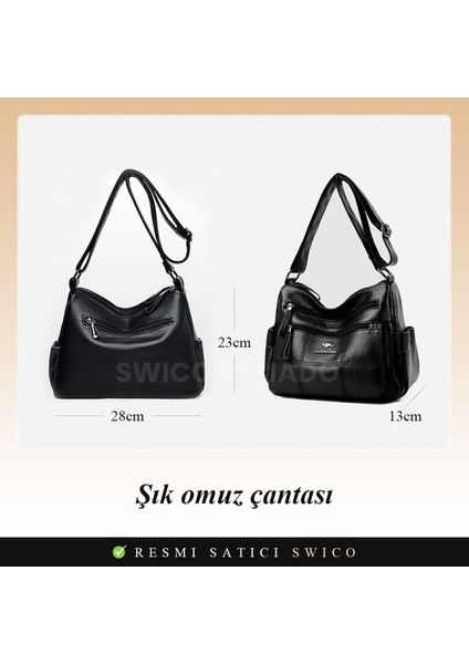 Kadınlar Için Büyük Kapasiteli Şık Omuz Çantası (Yurt Dışından) fiyatları