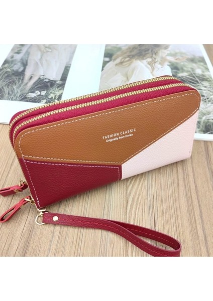 Modaya Uygun Dikişli Büyük Kapasiteli Bozuk Para Cüzdanı (Yurt Dışından) fırsatları