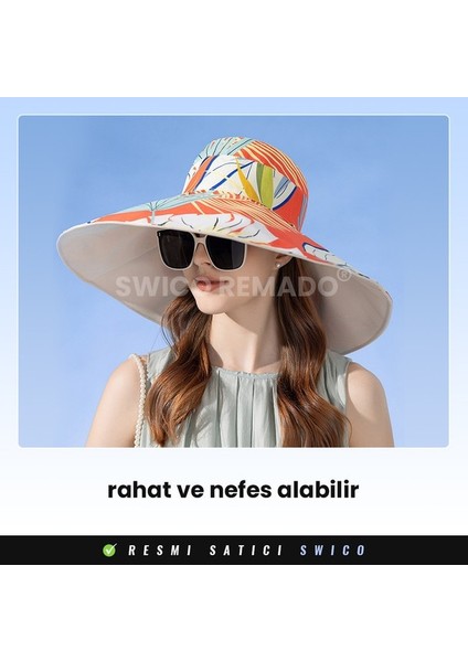 Çift Taraflı Kadın Güneş Şapkası (Yurt Dışından) fırsatları
