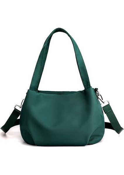 2024 Yeni Moda Naylon Bez Çanta Trendy Omuz Crossbody Çanta Hafif Çok Yönlü Rahat Çanta Küçük Taze Çanta (Yurt Dışından)