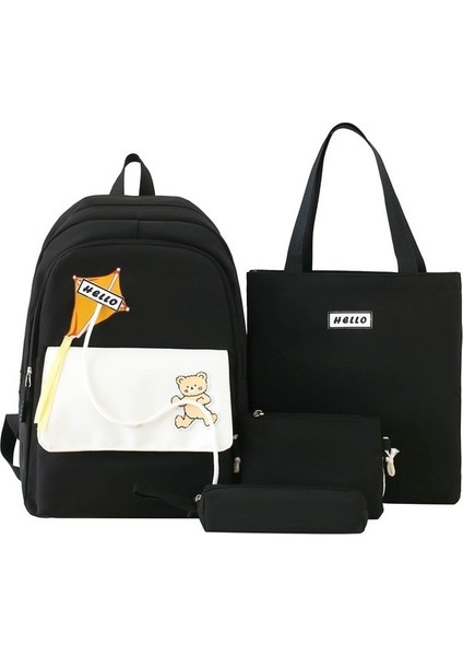 Okula Dönüş Sezonu 2024 Yeni Öğrenci Okul Çantası Kadın Büyük Kapasiteli Sırt Çantası, Ortaokul Öğrencileri Için Hafif ve Yükü Azaltan Gündelik Sırt Çantası (Yurt Dışından)