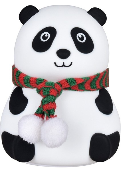 Panda Silikon Pat Işık Gece Lambası Şarj Edilebilir Göz Koruma Yatak Odası Uyku Işığı Ortam Işığı Masa Lambası Gece Lambası (Yurt Dışından) fiyatları