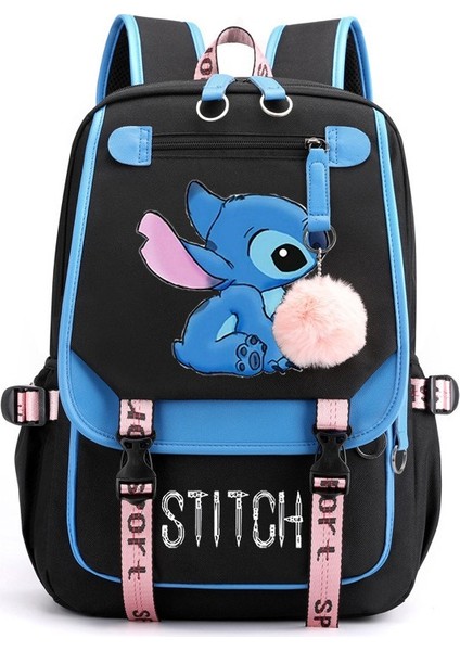 Dikiş Dikiş Karikatür Baskı Öğrenci Okul Çantası Bilgisayar Çantası Açık Seyahat Çantası Nötr Rüzgar Sırt Çantası (Yurt Dışından) fiyatları