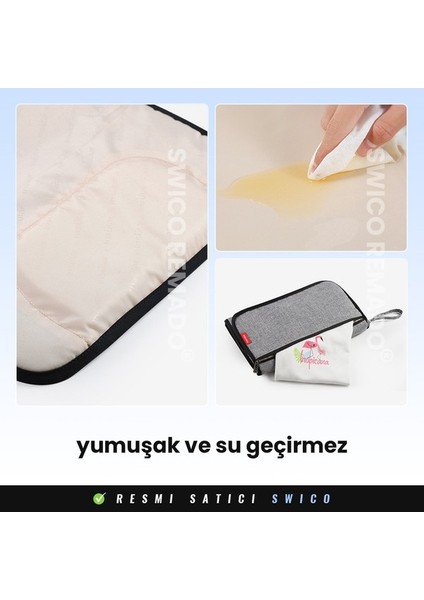 Taşınabilir ve Katlanabilir Alt Değiştirme Pedi (Yurt Dışından)