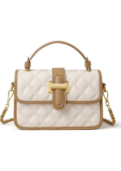 2024 Yeni Moda Çok Yönlü Eşkenar Dörtgen Zincir Crossbody Çanta El Küçük Kare Çanta (Yurt Dışından) fiyatları