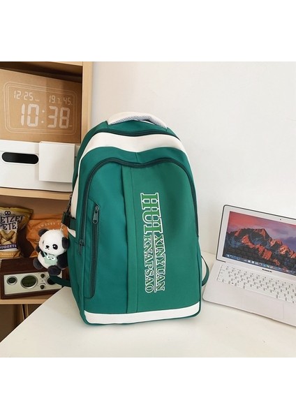 Ilkokul Öğrencileri, Ortaokul Öğrencileri Için Retro Büyük Kapasiteli Okul Çantası, Yükü Azaltan Omurga Koruyucu Sırt Çantası, Lise Öğrencisi Dayanıklı, Su Geçirmez Sırt Çantası (Yurt Dışından)