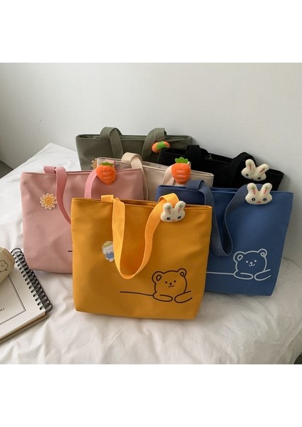 Basit Naylon Omuzdan Askili Çanta El Çantası Küçük Kare Çanta (Yurt Dışından) fırsatları