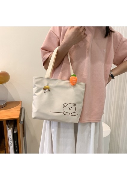 Basit Naylon Omuzdan Askili Çanta El Çantası Küçük Kare Çanta (Yurt Dışından) indirimleri