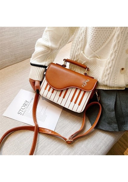 Yaratıcı Piyano Şekilli Çapraz Çanta (Yurt Dışından)