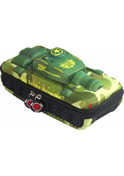 Çocuk Kalem Çantası Kırtasiye Çantası Eva Yaratıcı Tucker 3D Üç Boyutlu Kalem Kırtasiye Kutusu (Yurt Dışından)