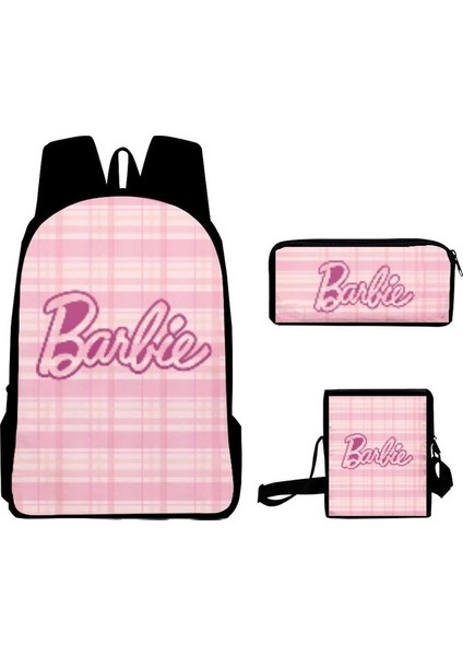 Serisi Resim Kampüs Sırt Çantası 3D Oxford Kumaş Okul Çantası Üç Parçalı Okul Çantası Kalem Kutusu (Yurt Dışından)