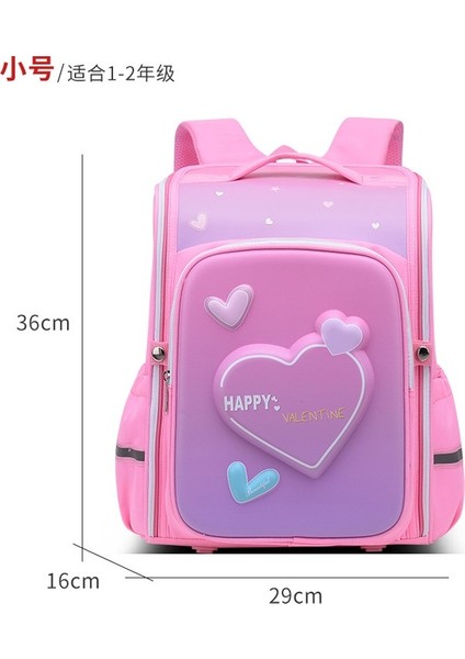 Ilkokul Erkek ve Kız Okul Çantaları, Yükü ve Büyük Kapasiteyi Azaltmak Için 3D Sert Kabuklu Sırt Çantası Omurga Koruyucusu (Yurt Dışından) fiyatları