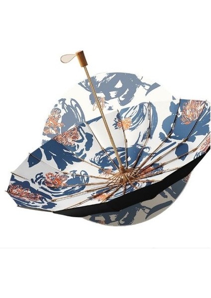 Kadın Uv Korumalı Şemsiye - Mavi (Yurt Dışından)