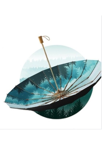 Kadın Uv Korumalı Şemsiye - Mavi (Yurt Dışından) fiyatları