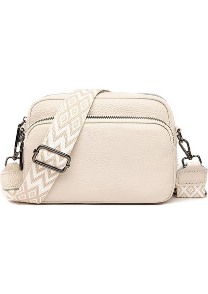 Büyük Kapasiteli Tek Omuz Crossbody Çanta Kadın Ilk Katman Inek Derisi Küçük Kare Çanta (Yurt Dışından) fiyatları