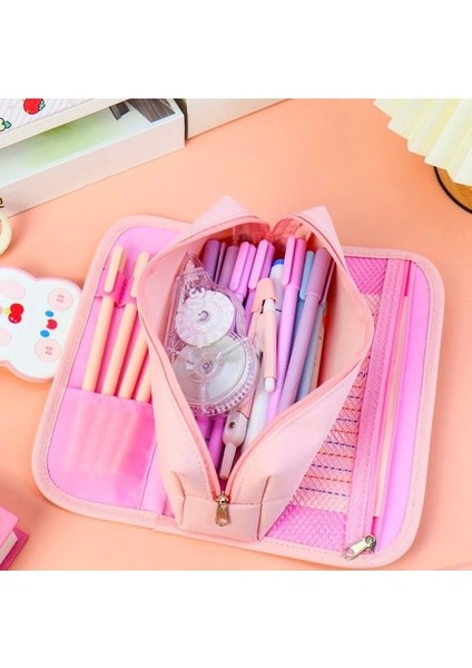 Ayrılabilir Büyük Kapasiteli Kız Kalem Kutusu Yazı Aleti Saklama Kutusu (Yurt Dışından) fiyatları