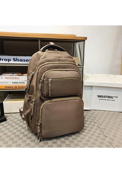 Üniversite Öğrencisi Modaya Uygun ve Havalı, Geniş Kapasiteli Çift Sırt Çantaları (Yurt Dışından)