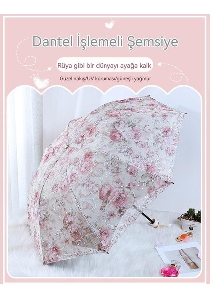 Kadın Uv Korumalı Şemsiye - Mor (Yurt Dışından) fiyatları
