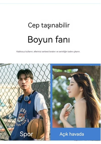 USB Mini El Fanı - Beyaz (Yurt Dışından)