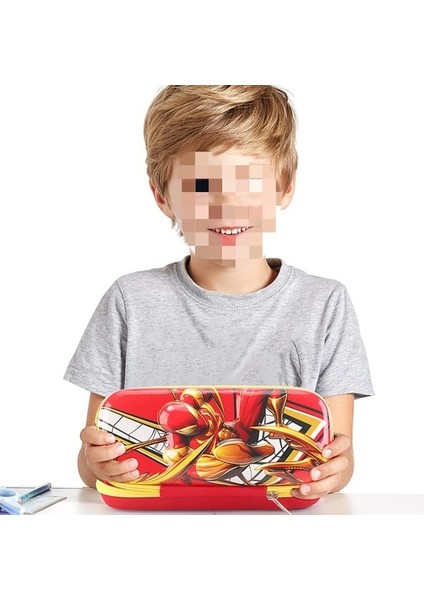 3D Marvel Spider-Man Yakışıklı Kalem Çantası Kalem Kutusu Yazma Saklama Kutusu (Yurt Dışından) fırsatları