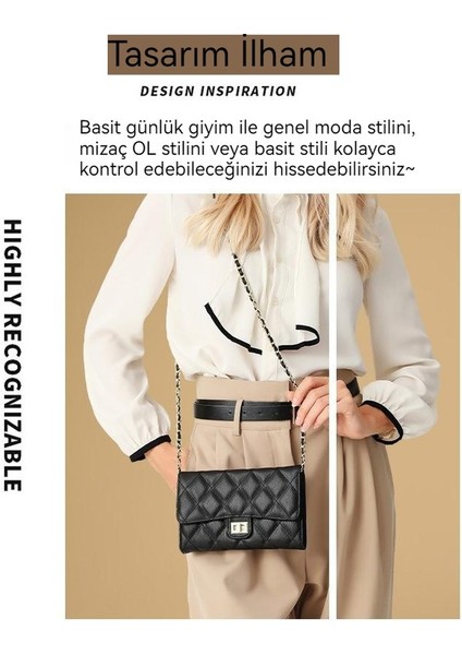 Tüm Maçtasarımı Ağırlıkl Zincir Kadın Askılı Çanta Mini Küçük Çanta (Yurt Dışından)