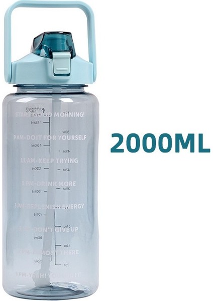 2000ML Taşınabilir Su Matı - Mavi (Yurt Dışından)