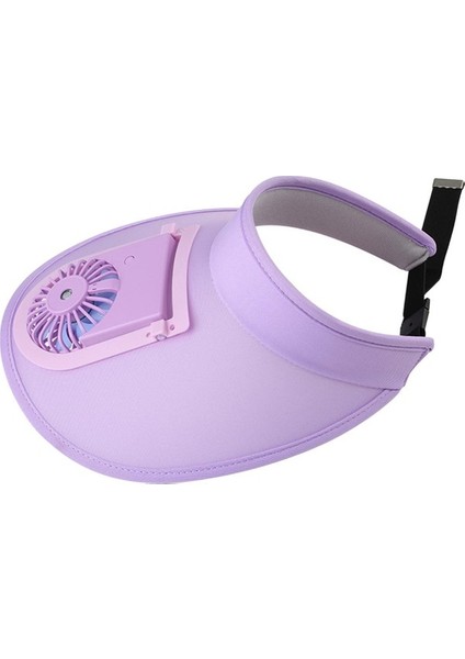 Güneş Fan Visor Şapkası - Mor (Yurt Dışından) fiyatları