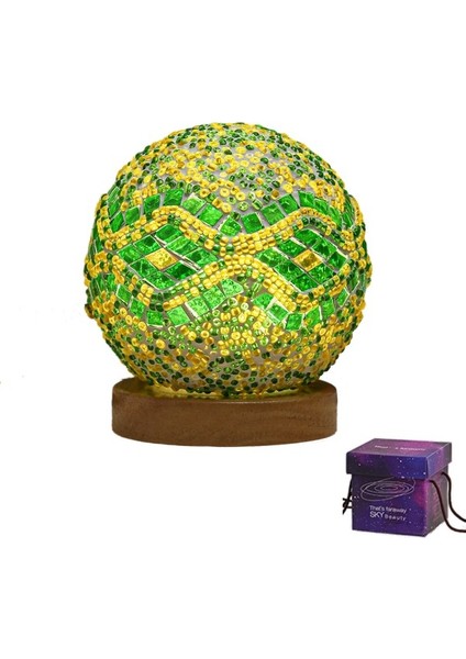 Hediye Kutusu LED Dekoratif Masa Lambası Egzotik Stil USB Gece Lambası (Yurt Dışından)