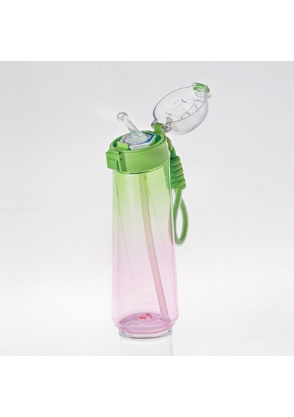 Koku Bardağı Su Meyve Aromalı Halka Kupa Pipetli Kupa Kullanışlı Kupa Spor Su Şişesi (Yurt Dışından)