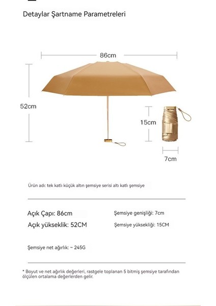 Kadın Uv Korumalı Şemsiye - Pembe (Yurt Dışından) indirimleri