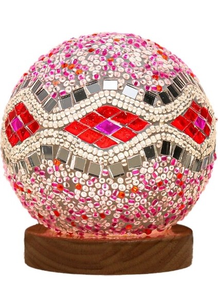 Dokunmatik Ekran LED Dekoratif Masa Lambası Egzotik Stil USB Gece Lambası (Yurt Dışından)