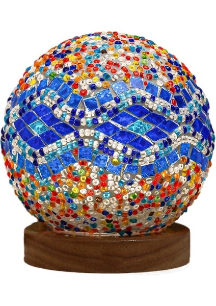 Uzaktan Kumanda LED Dekoratif Masa Lambası Egzotik Stil USB Gece Lambası (Yurt Dışından)