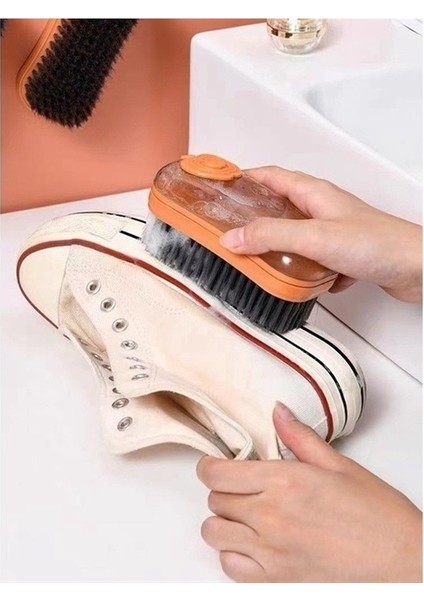 2'li Çok Amaçlı Sünger Fırça Sabunluk Bulaşık Makinesi (Yurt Dışından)