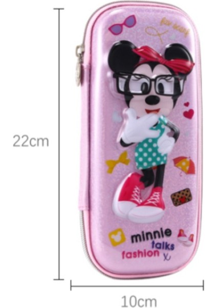 3D Disney Yüksek Değerli Kalem Çantası Kalem Kutusu Yazma Saklama Kutusu (Yurt Dışından) indirimleri