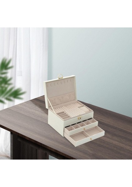 Taşınabilir Takı Organizatör Büyük Vintage Kutu (Yurt Dışından) modelleri