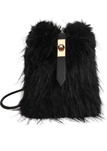 Sonbahar ve Kış Yeni Moda Trend Peluş Bayanlar Crossbody Çanta (Yurt Dışından)