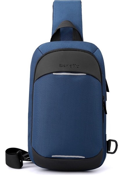 Iş Rahat Erkek Göğüs Çantası Büyük Kapasiteli Naylon Spor Bisiklet Tarzı Göğüs Çantası (Yurt Dışından) fiyatları